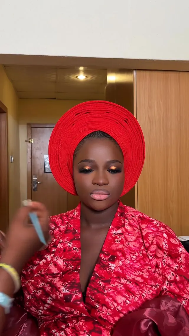 Bridal makeup by Modupe Oge